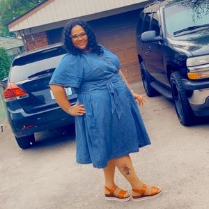 Layne Bryant denim dress